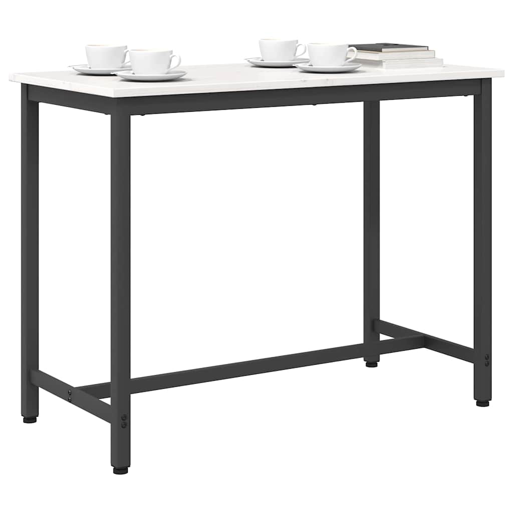 Mesa 100 X 50 X 77 Cm Madera Ingenierizada Y Acero