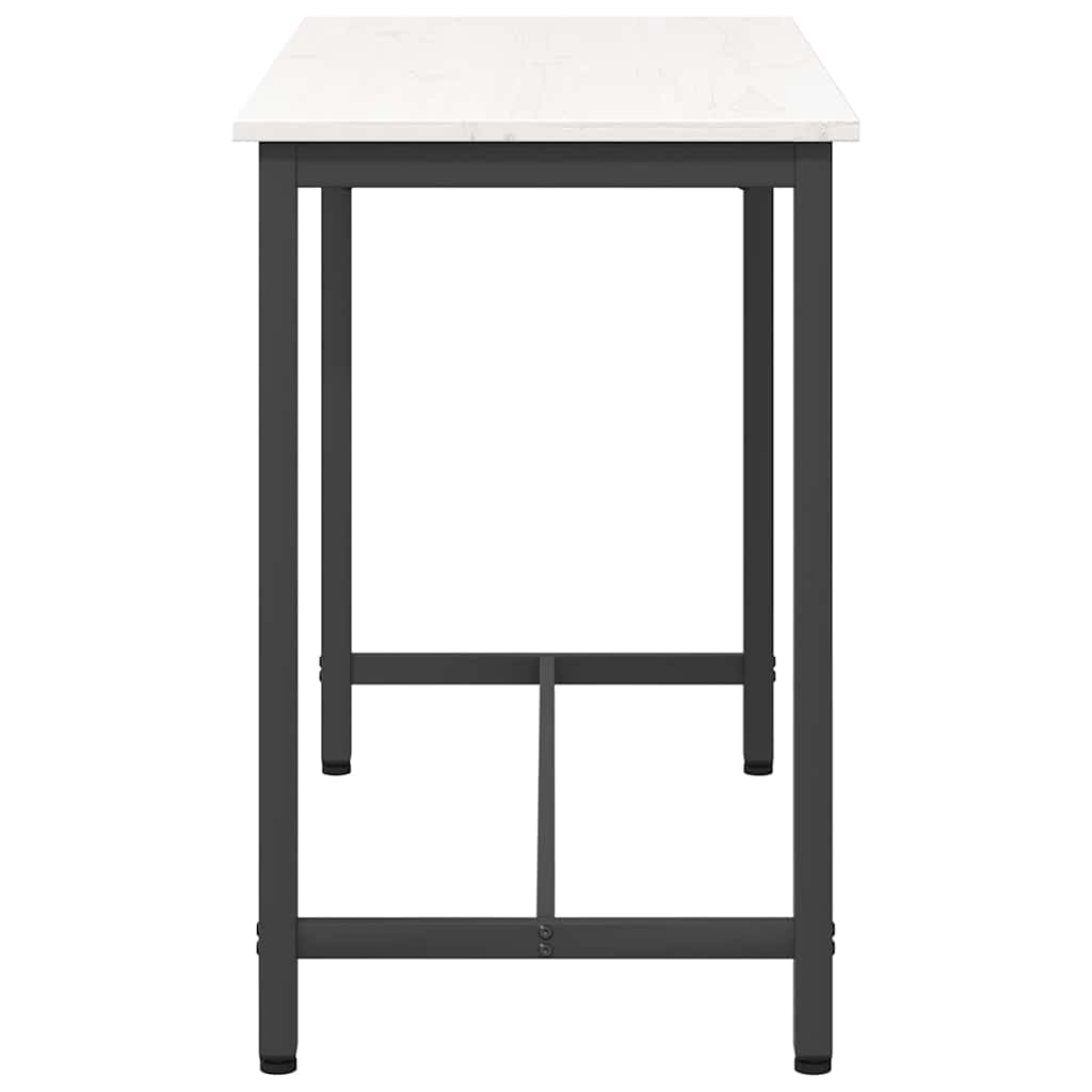 Mesa 100 X 50 X 77 Cm Madera Ingenierizada Y Acero