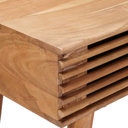 Escritorio Hecho A Mano Madera Teak Marrón