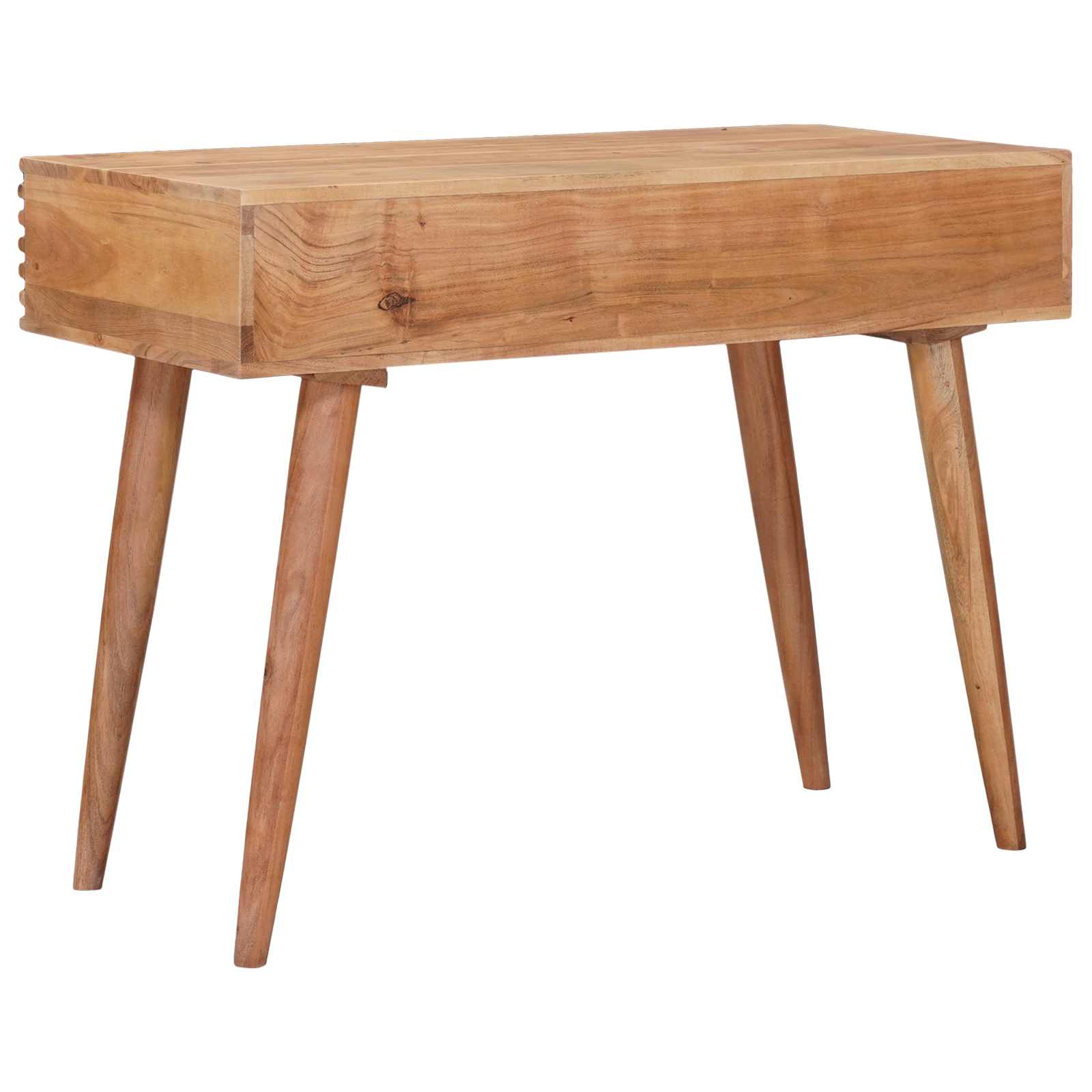 Escritorio Hecho A Mano Madera Teak Marrón