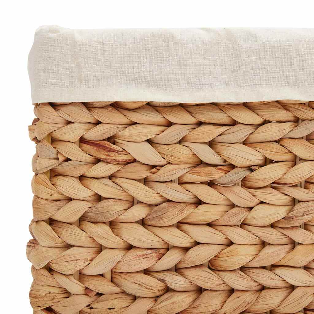 Cestas De Almacenamiento 3 Pcs Natural Jacinto De Agua