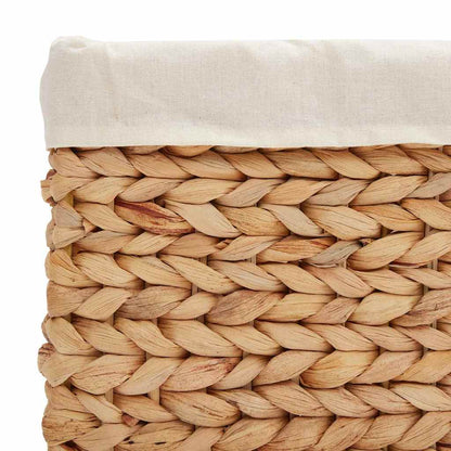 Cestas De Almacenamiento 3 Pcs Natural Jacinto De Agua