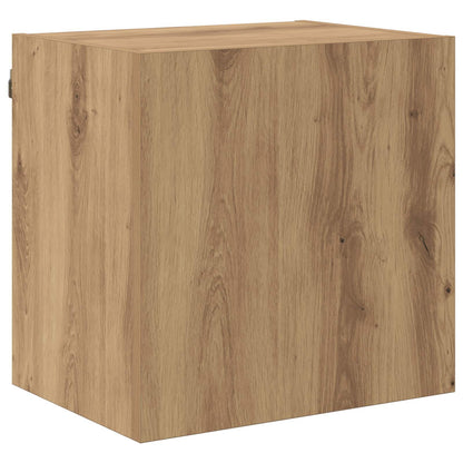 Mueble De Tv 4 Pcs Roble Artesanal Madera De Ingeniería