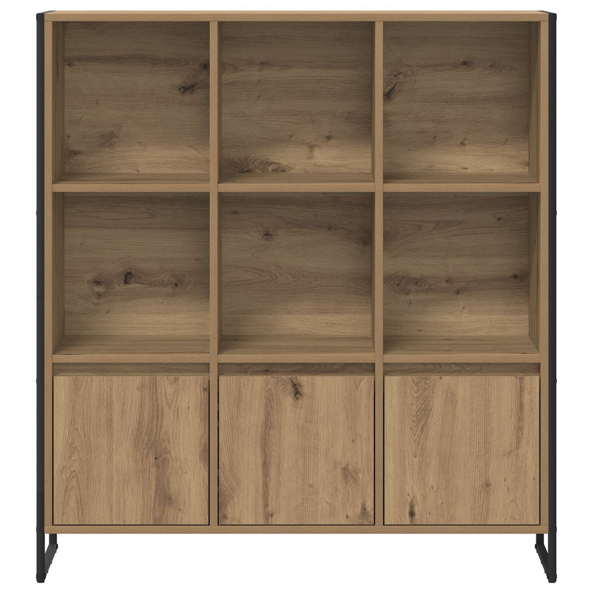 Estantería Para Libros 2 Pcs Roble Artesanal 99,5 X 30 X 108 Cm