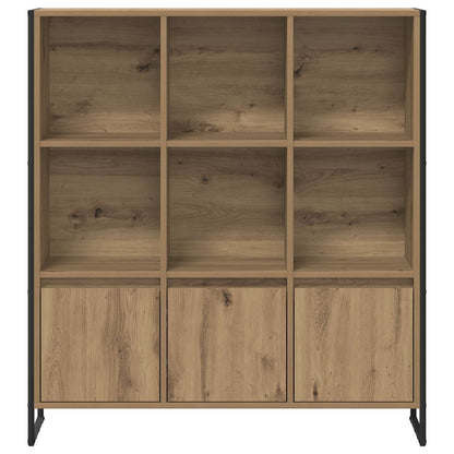 Estantería Para Libros 2 Pcs Roble Artesanal 99,5 X 30 X 108 Cm