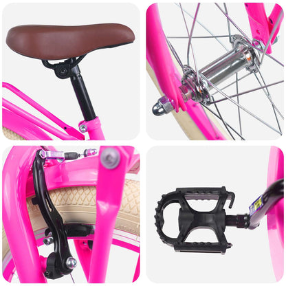 Bicicleta Infantil Para 6-11 Años Oscuro
