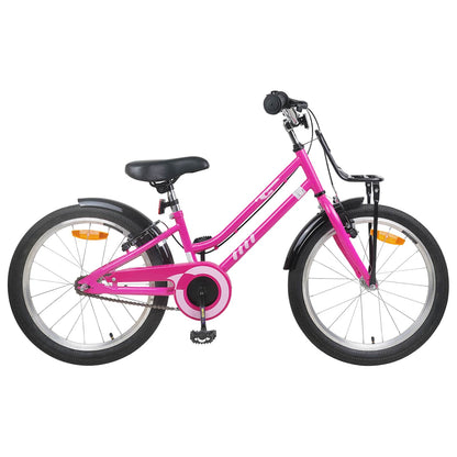 Bicicleta Infantil Para 6-11 Años Negro Rosa