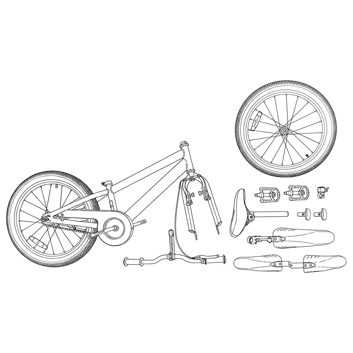 Bicicleta Infantil Para 6-11 Años