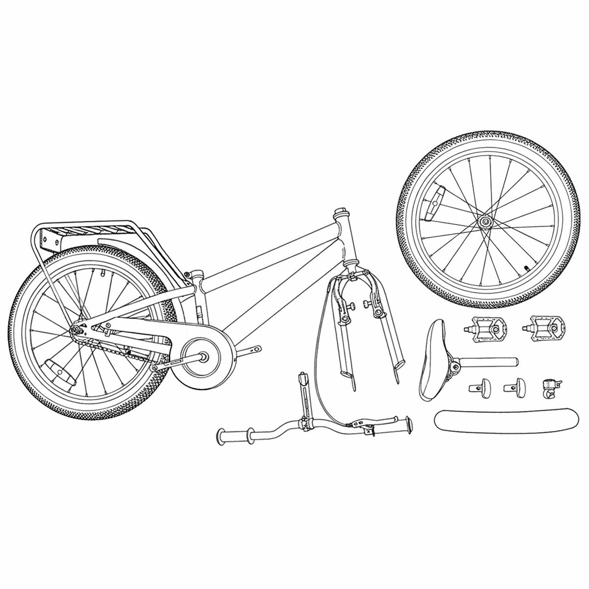 Bicicleta Infantil Para 6-11 Años