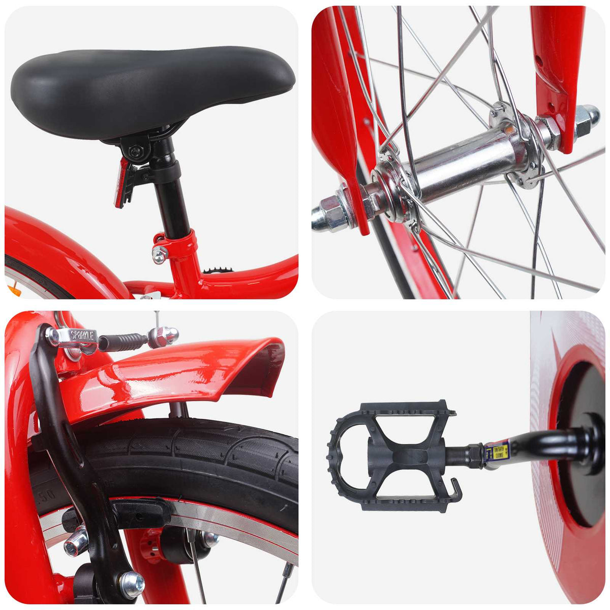 Bicicleta Infantil Para 5-7 Años