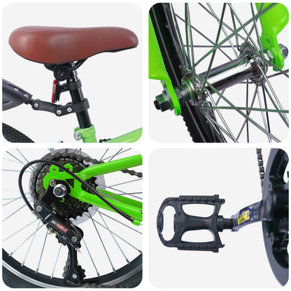 Bicicleta Infantil 6-Velocidad Para 8-12 Años