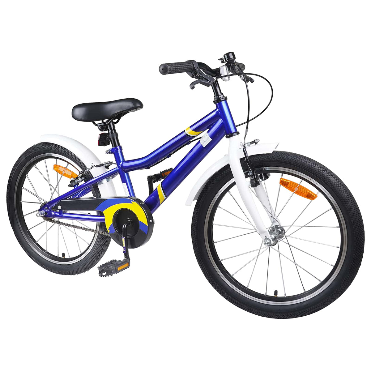 Bicicleta Infantil Para 8-12 Años Azul Y
