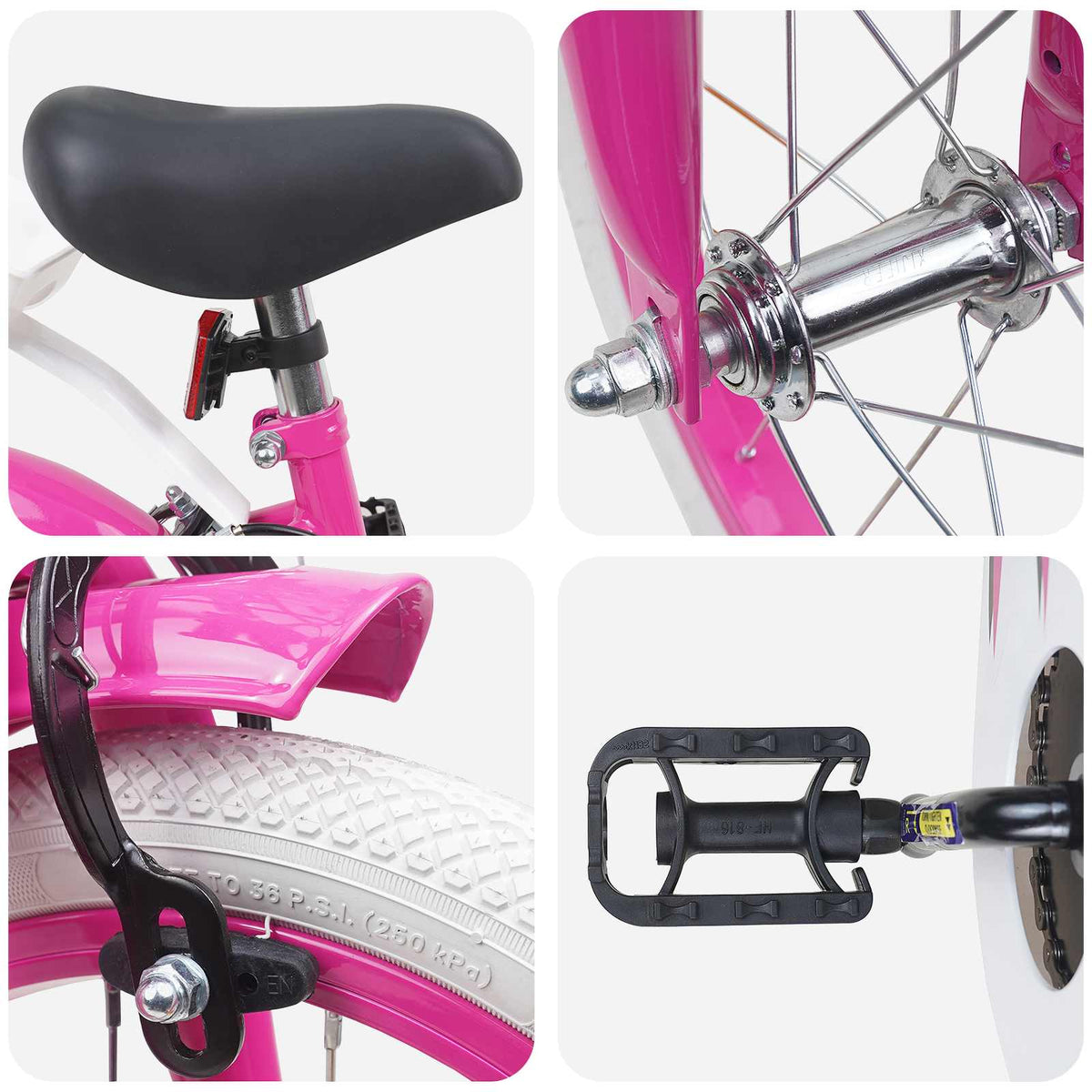 Bicicleta Infantil Para Niños De 4 A 6 Años