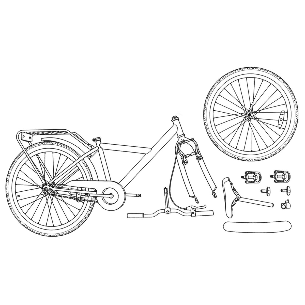 Bicicleta Infantil Para 8-12 Años