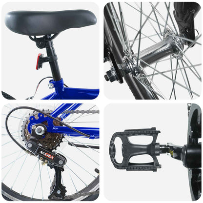 Bicicleta Infantil 6-Velocidad Para 8-12 Años