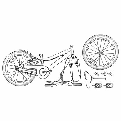 Bicicleta Infantil 6-Velocidad Para 8-12 Años