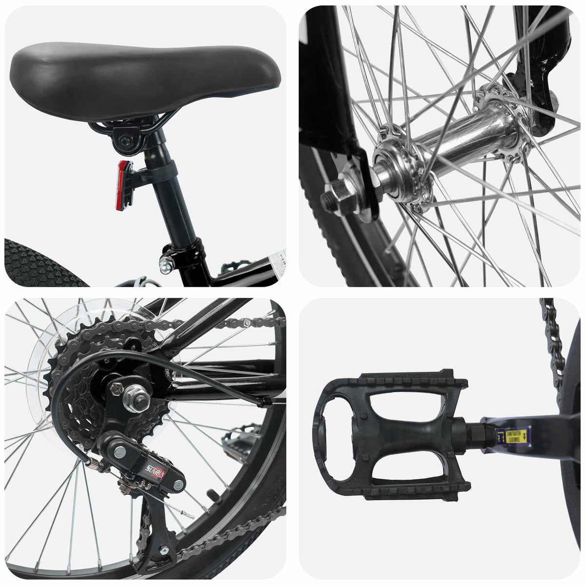 Bicicleta De Montaña 6-Velocidad
