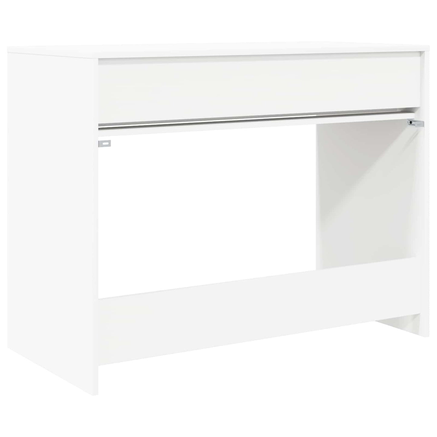 Escritorio Con Cajón 100 X 50 X 78 Cm Madera De Ingeniería