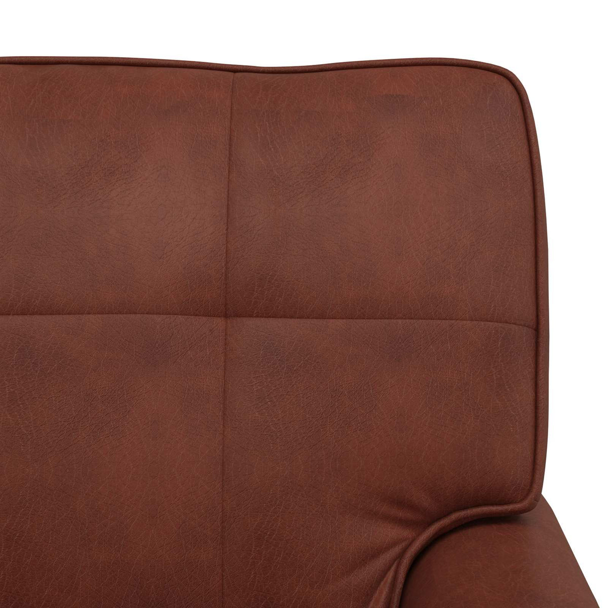 Sillón Reclinable Cuero Sintético