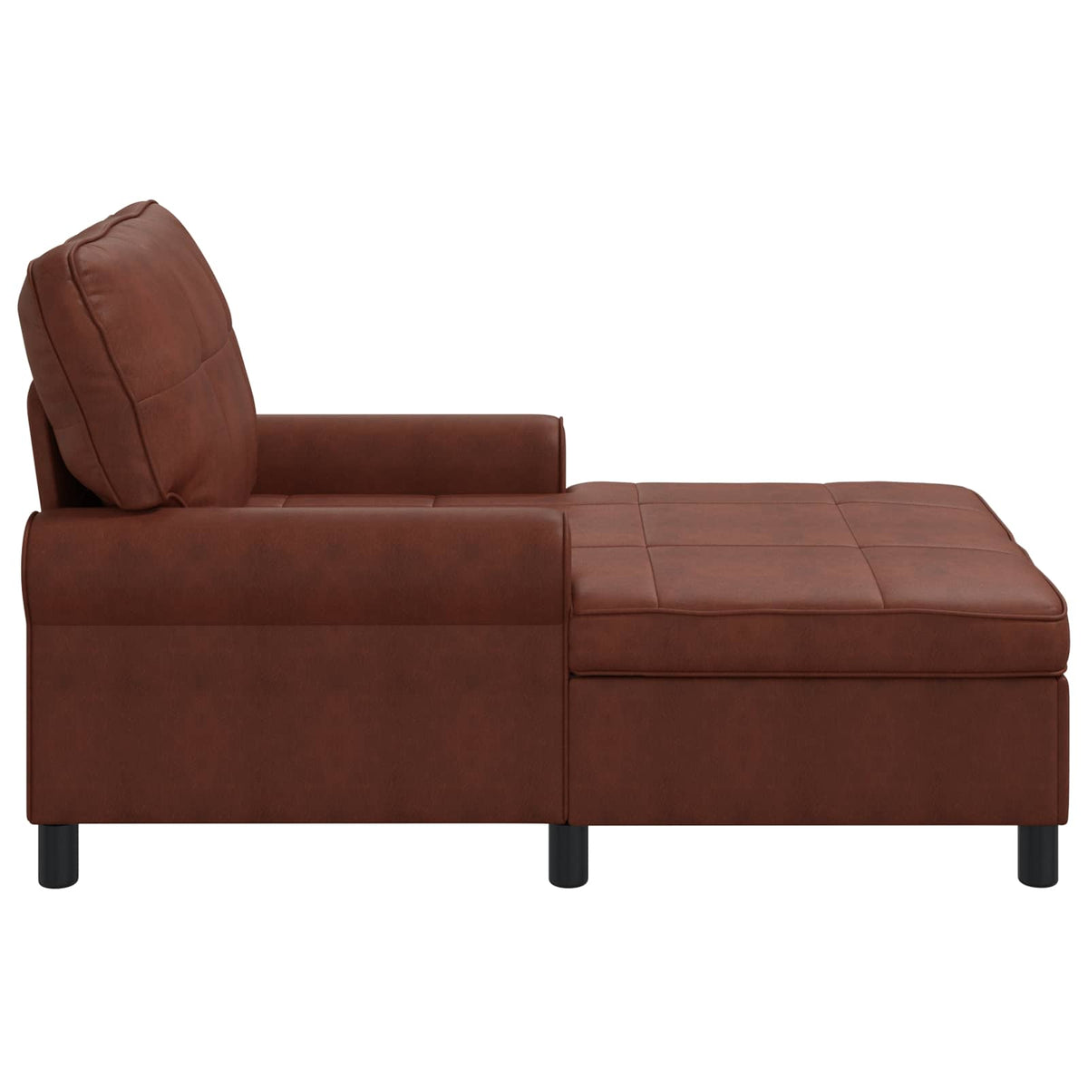 Sillón Reclinable Cuero Sintético