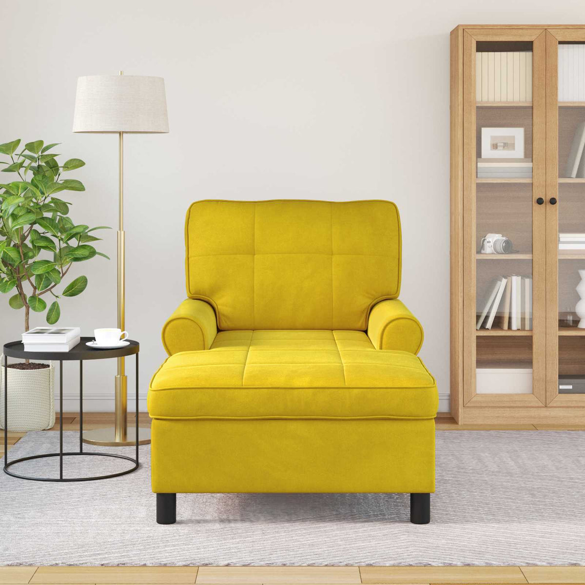 Sillón Reclinable 91 X 157 X 91 Cm Terciopelo
