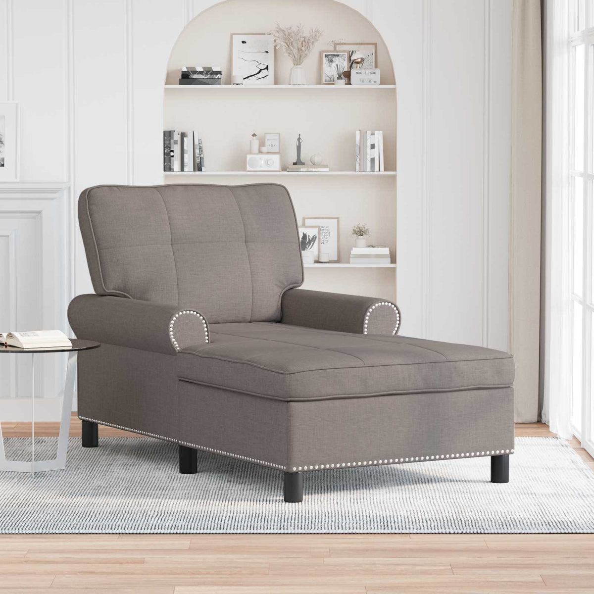 Sillón Reclinable Tela 91 X 157 X 91 Cm