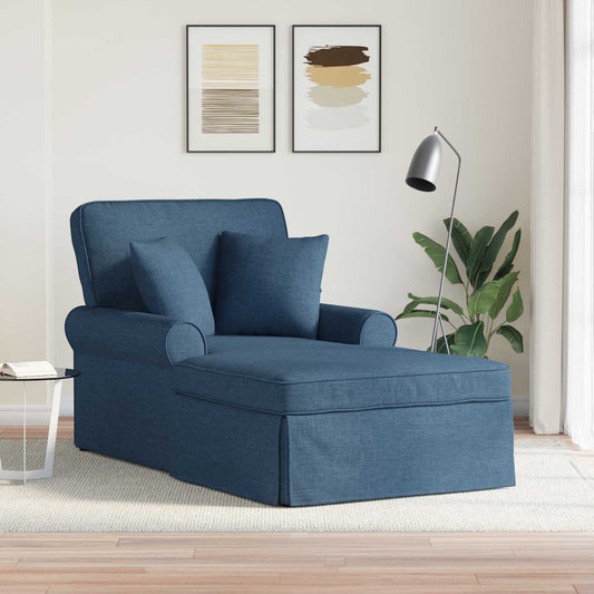 Chaise Lounge Con Falda 3 Uds. Tela 91 X 157 X 91 Cm