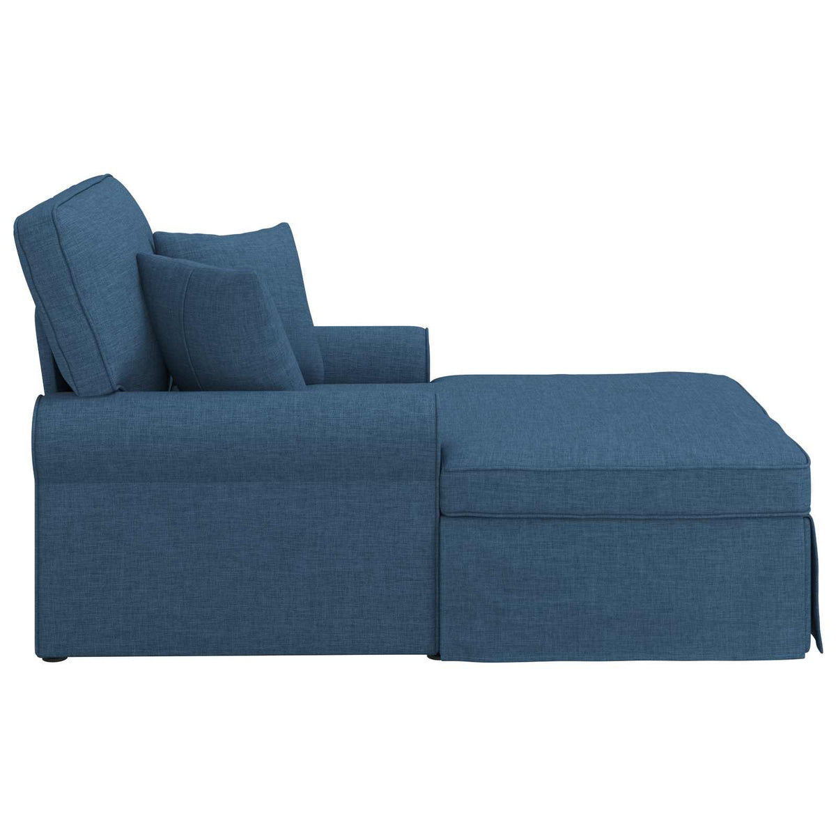 Chaise Lounge Con Falda 3 Uds. Tela 91 X 157 X 91 Cm