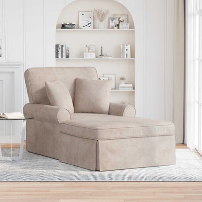 Chaise Lounge Con Falda Con Cojín 157 X 91 X 91 Cm Ares