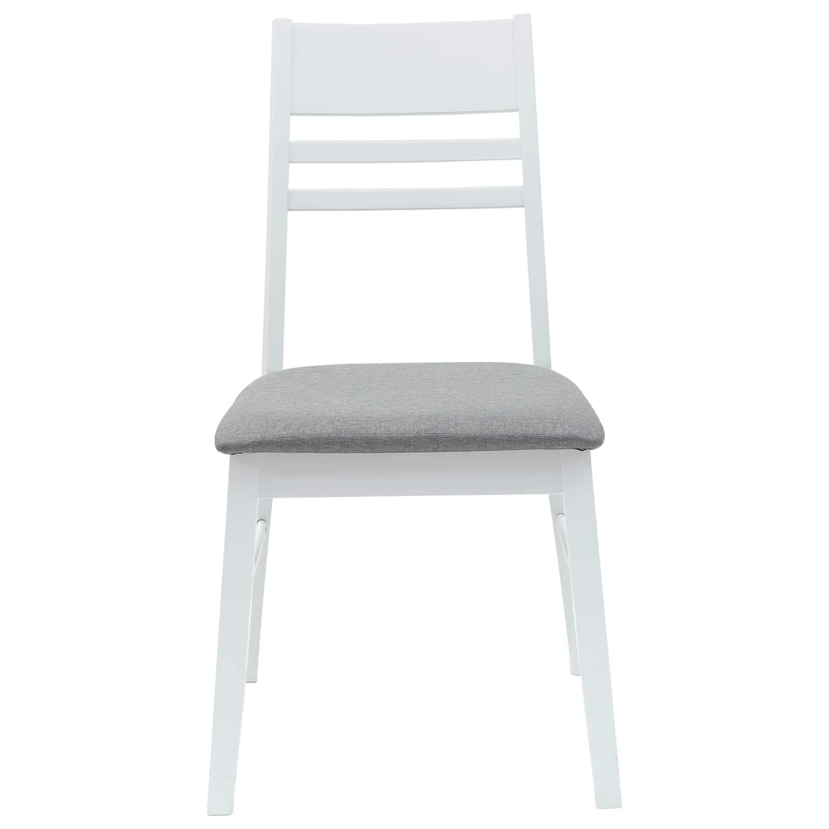 Sillas De Comedor 2 Uds. Madera De Caucho Sólido