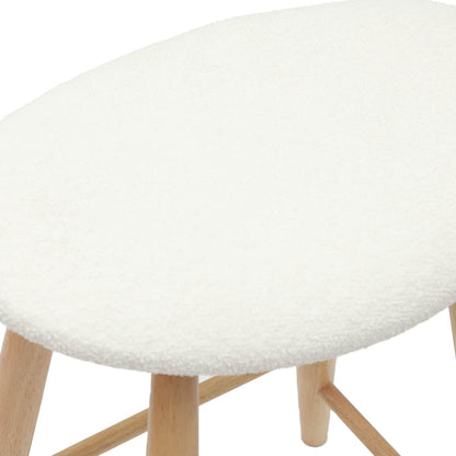 Sillas De Comedor 2 Uds. Madera De Caucho Sólido Natural