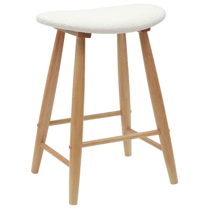 Sillas De Comedor 2 Uds. Madera De Caucho Sólido Natural