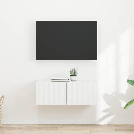 Mueble De Tv Montado En La Pared 2 Pcs 39 X 31 X 29,5 Cm