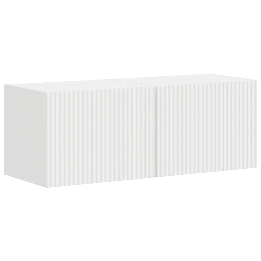 Mueble De Tv Montado En La Pared 2 Pcs 39 X 31 X 29,5 Cm