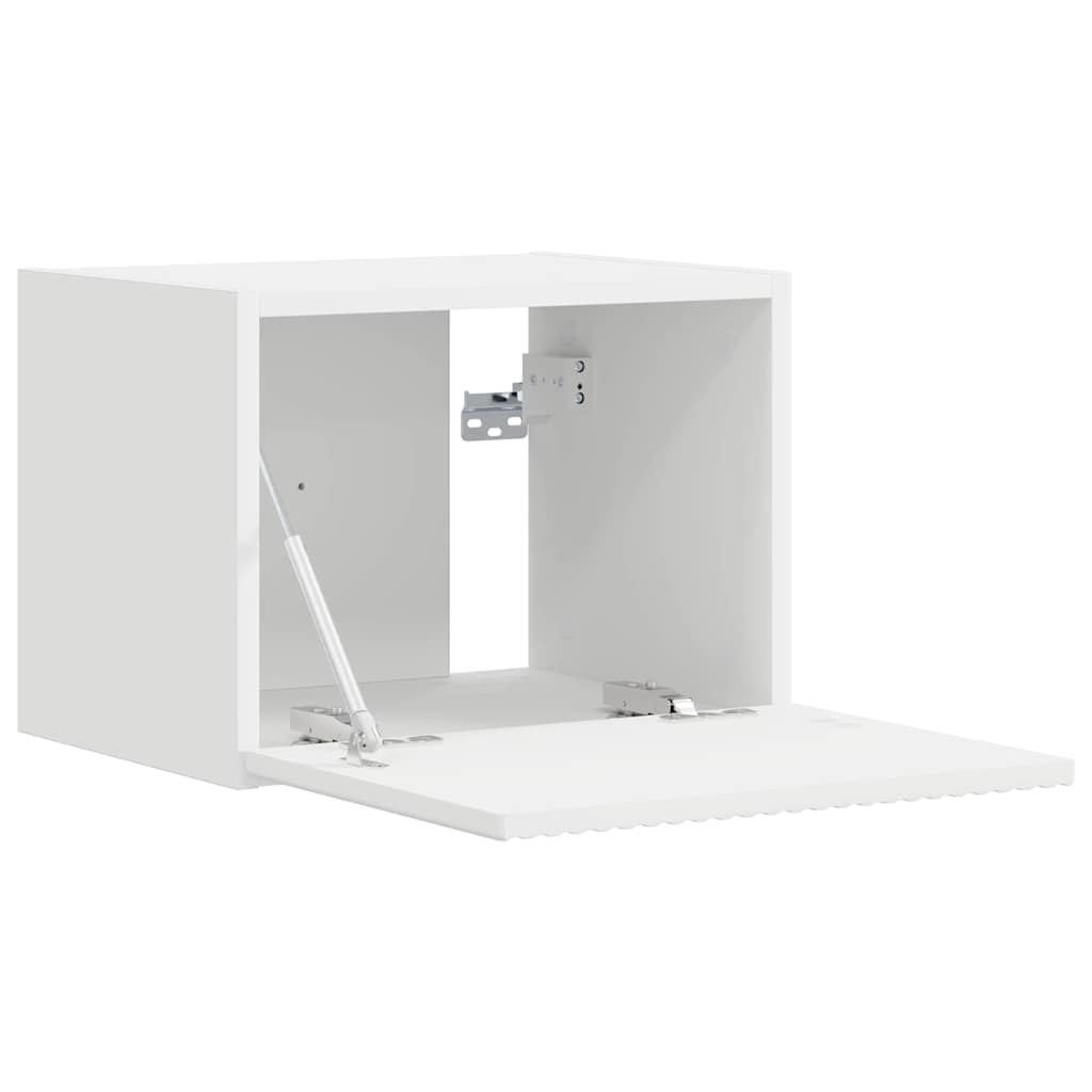 Mueble De Tv Montado En La Pared 2 Pcs 39 X 31 X 29,5 Cm