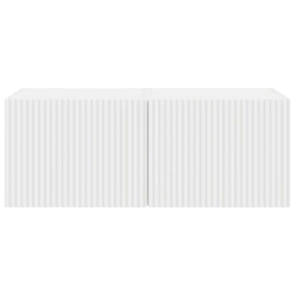 Mueble De Tv Montado En La Pared 2 Pcs 39 X 31 X 29,5 Cm