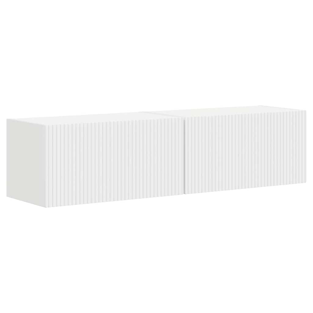Mueble De Tv Montado En La Pared 2 Pcs 60 X 31 X 29,5 Cm