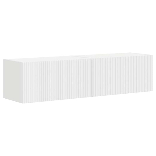 Mueble De Tv Montado En La Pared 2 Pcs 60 X 31 X 29,5 Cm