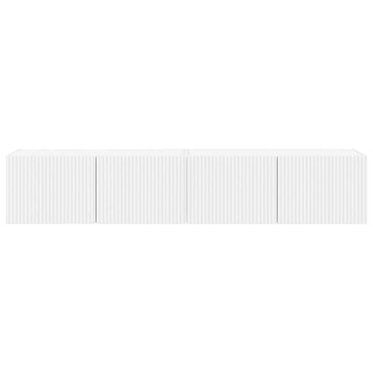 Mueble De Tv Montado En La Pared 2 Pcs 78,5 X 31 X 29,5 Cm