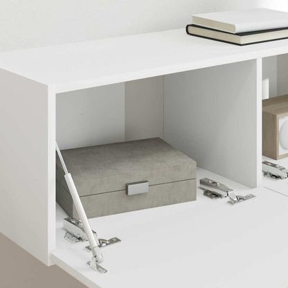 Mueble De Tv Montado En La Pared 98 X 31 X 29,5 Cm