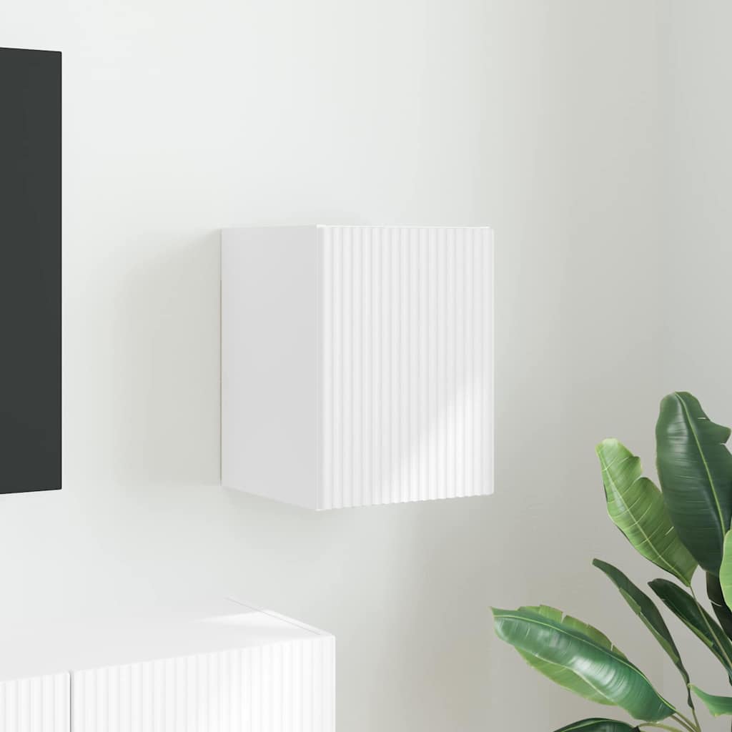 Mueble De Tv Montado En La Pared 30 X 31 X 40 Cm