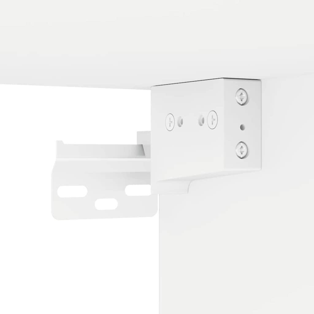 Mueble De Tv Montado En La Pared 2 Pcs 30 X 31 X 60 Cm