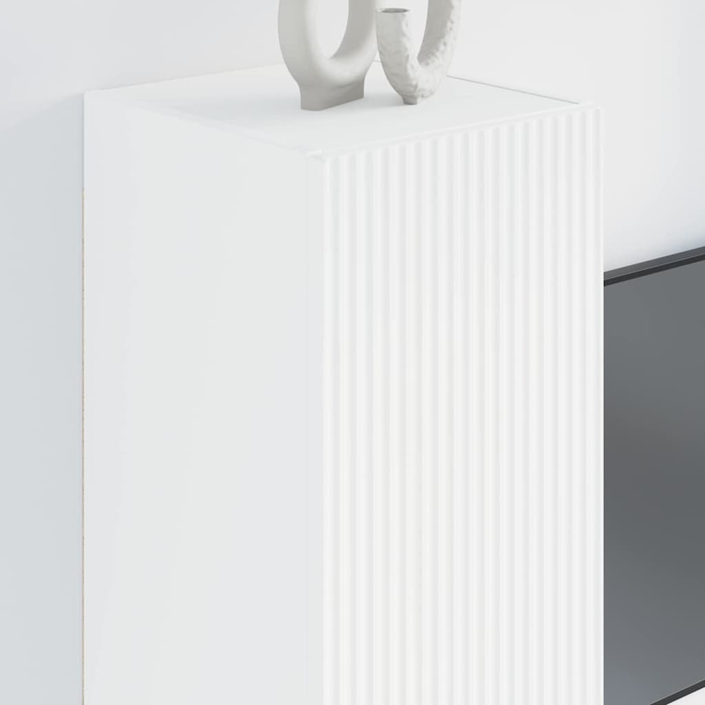 Mueble De Tv Montado En La Pared 30 X 31 X 80 Cm
