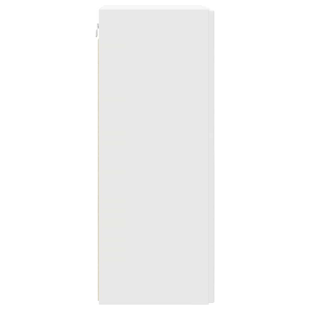 Mueble De Tv Montado En La Pared 2 Pcs 30 X 31 X 80 Cm