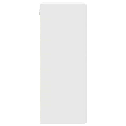 Mueble De Tv Montado En La Pared 2 Pcs 30 X 31 X 80 Cm
