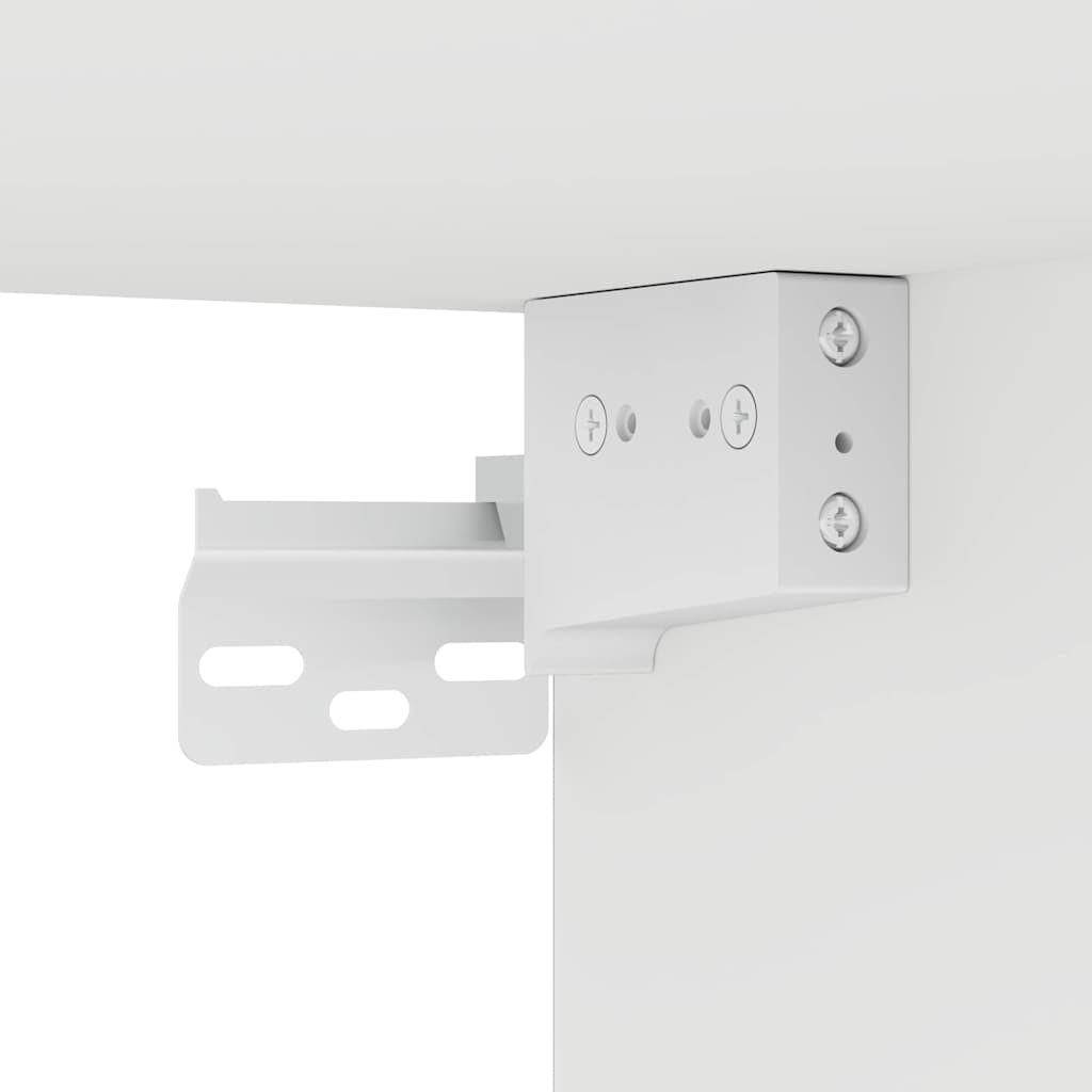 Mueble De Tv Montado En La Pared 2 Pcs 30 X 31 X 100 Cm