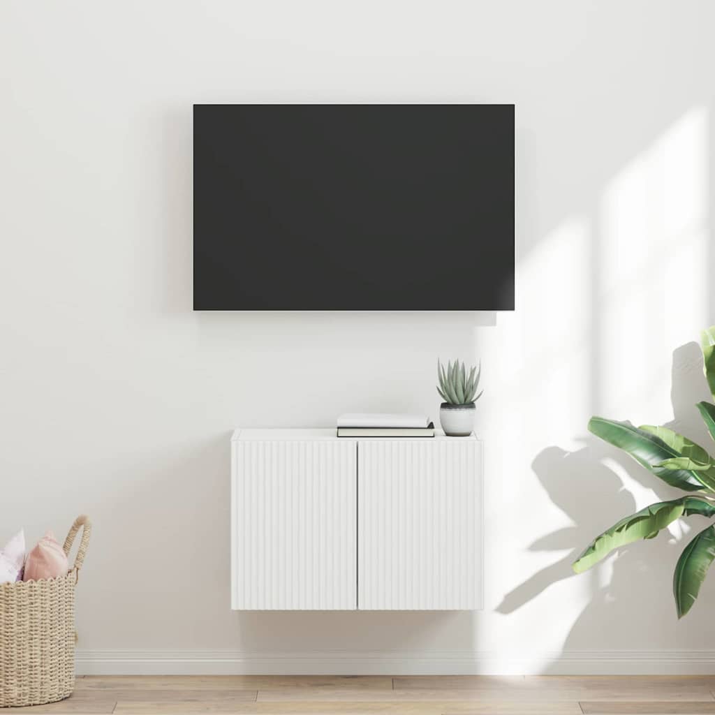 Mueble De Tv Montado En La Pared 59,5 X 31 X 40 Cm