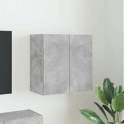 Mueble De Tv Montado En La Pared Roble Artesanal
