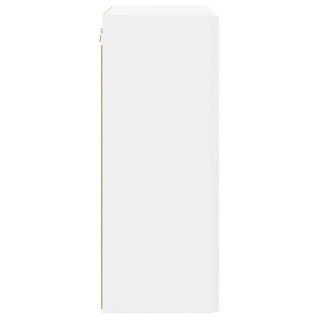 Mueble De Tv Montado En La Pared 59,5 X 31 X 80 Cm