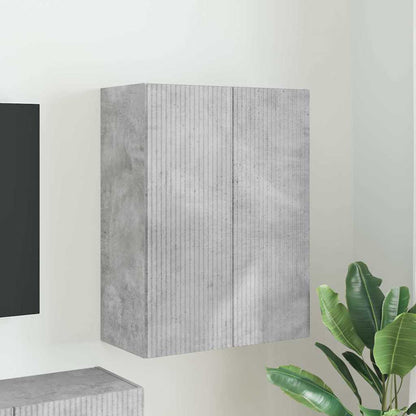 Mueble De Tv Montado En La Pared Roble Artesanal